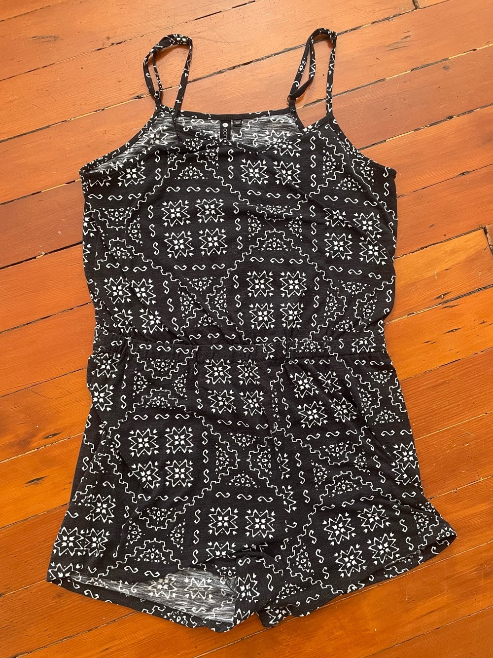 Casual Spaghetti-Strap Romper